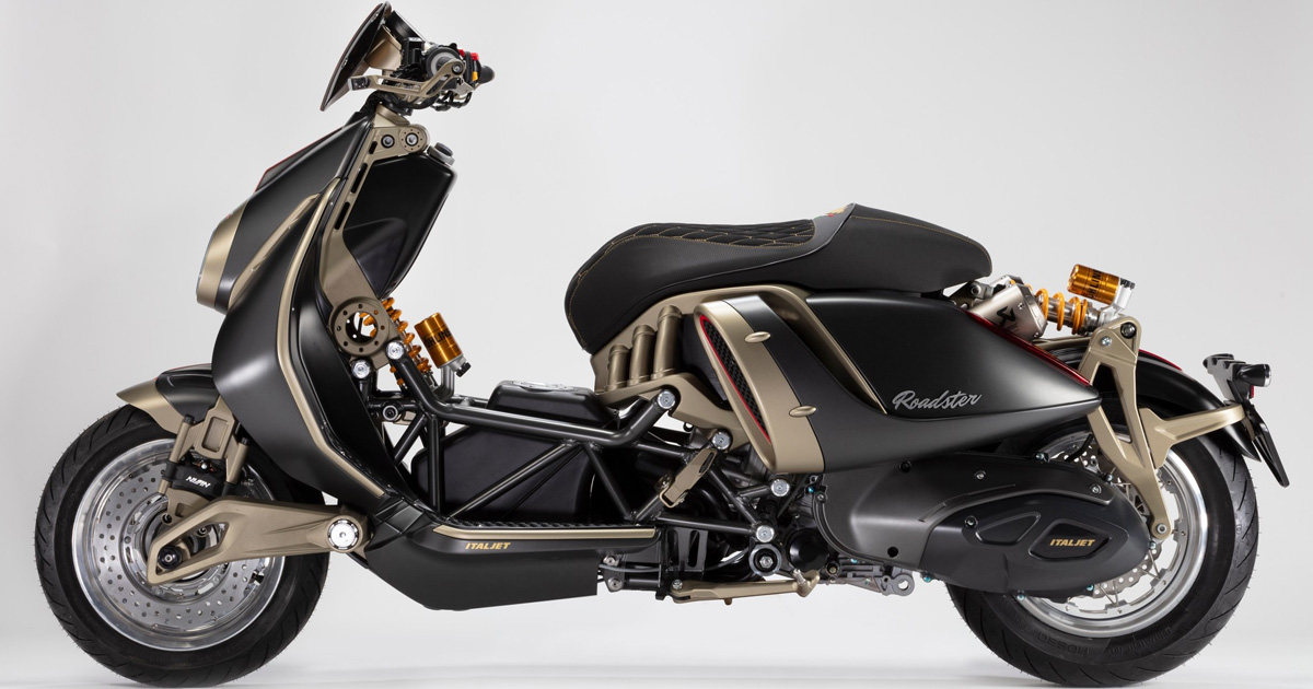 Italjet Roadster 400 – urbano remek-djelo koje spaja skuter i motocikl
